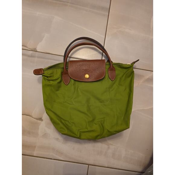 Longchamp Le Pliage Green Shoulder Bag - Picture 1 of 16